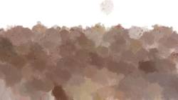 Fourth of 'reflets — paint synthesiser classic — cd hand drawn media wet media wet 1'.