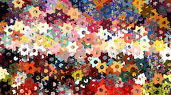 Eighth of 'reflets — paint synthesiser classic — speciality colour examples 1 2'.