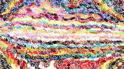 Fourth of 'reflets — paint synthesiser classic — speciality colour examples 1 3'.