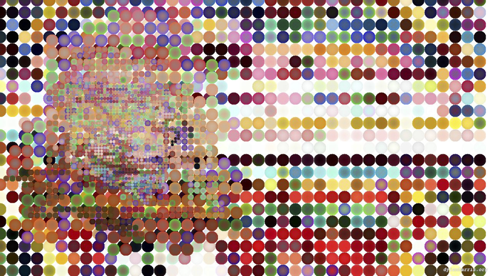 Image 'reflets — paint action sequence — colour rendition 2'.