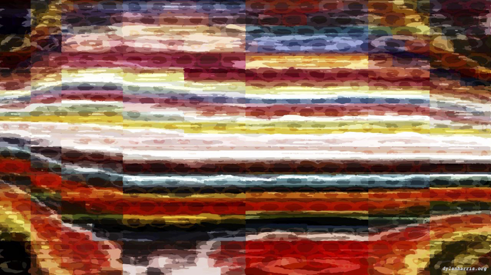 Image 'reflets — paint action sequence — colour rendition 1'.