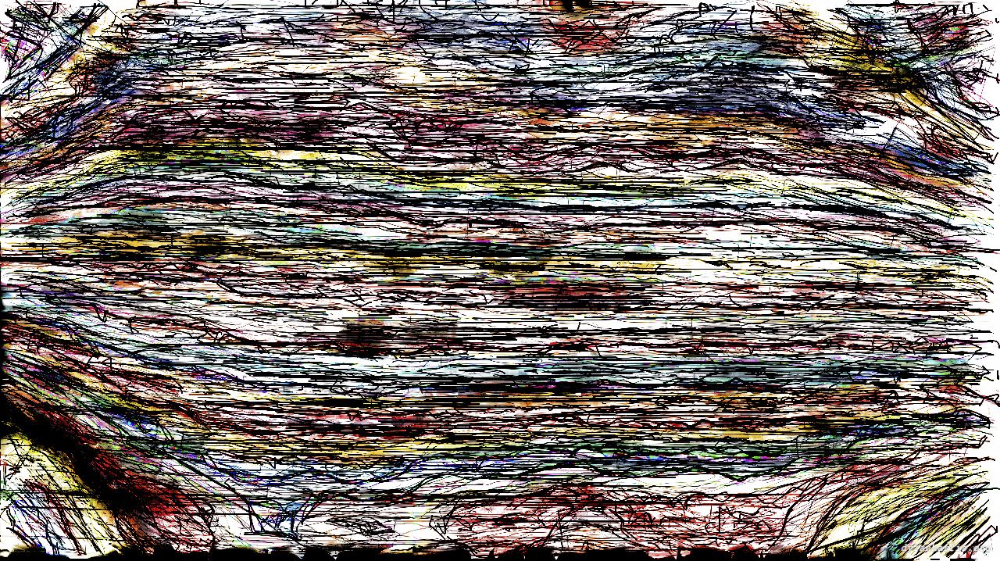 Image 'reflets — paint action sequence — colour sketch ideas 2'.