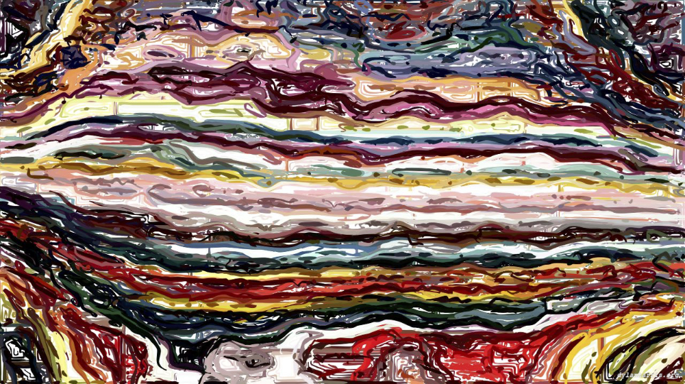 Image 'reflets — paint action sequence — colour sketch ideas 6'.