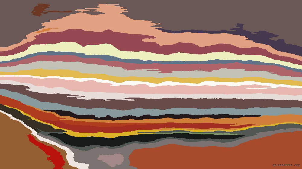 Image 'reflets — paint action sequence — dave’s outline 8'.