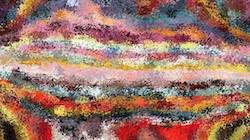 Fourth of 'reflets — paint synthesiser classic — speciality edge autodraw'.