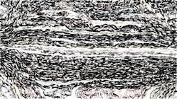 Second of 'reflets — paint synthesiser classic — 3.0 collection edge effects, sketches 1'.