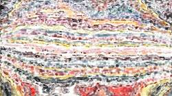 Seventh of 'reflets — paint synthesiser classic — 3.0 collection edge effects, sketches 1'.