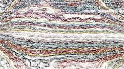 Eighth of 'reflets — paint synthesiser classic — 3.0 collection edge effects, sketches 2'.