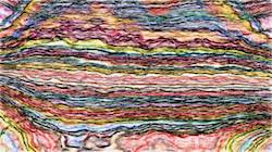 Third of 'reflets — paint synthesiser classic — 3.0 collection edge effects, sketches 3'.