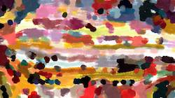 Seventh of 'reflets — paint synthesiser classic — 3.5 collection flat 1'.