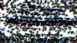 Seventh of 'reflets — paint synthesiser classic — 3.0 collection geodesic 1'.