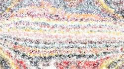 Fourth of 'reflets — paint synthesiser classic — 3.0 collection geodesic 2'.