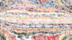 Second of 'reflets — paint synthesiser classic — 3.0 collection geodesic 3'.