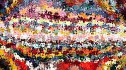 Third of 'reflets — paint synthesiser classic — 3.5 collection globby liquids 1'.