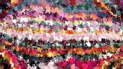 Second of 'reflets — paint synthesiser classic — 3.5 collection gradient multinibs 1'.