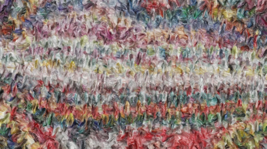 Image 'reflets — paint synthesiser classic — 3.5 collection gradient multinibs 4 4'.