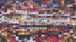 Fourth of 'reflets — paint synthesiser classic — 3.5 collection graffiti 1'.