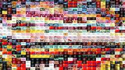 Sixth of 'reflets — paint synthesiser classic — 3.5 collection graffiti 1'.