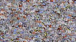 Seventh of 'reflets — paint synthesiser classic — 3.5 collection graffiti 1'.