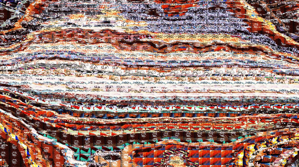 Image 'reflets — paint action sequence — graffiti styles 1 3'.