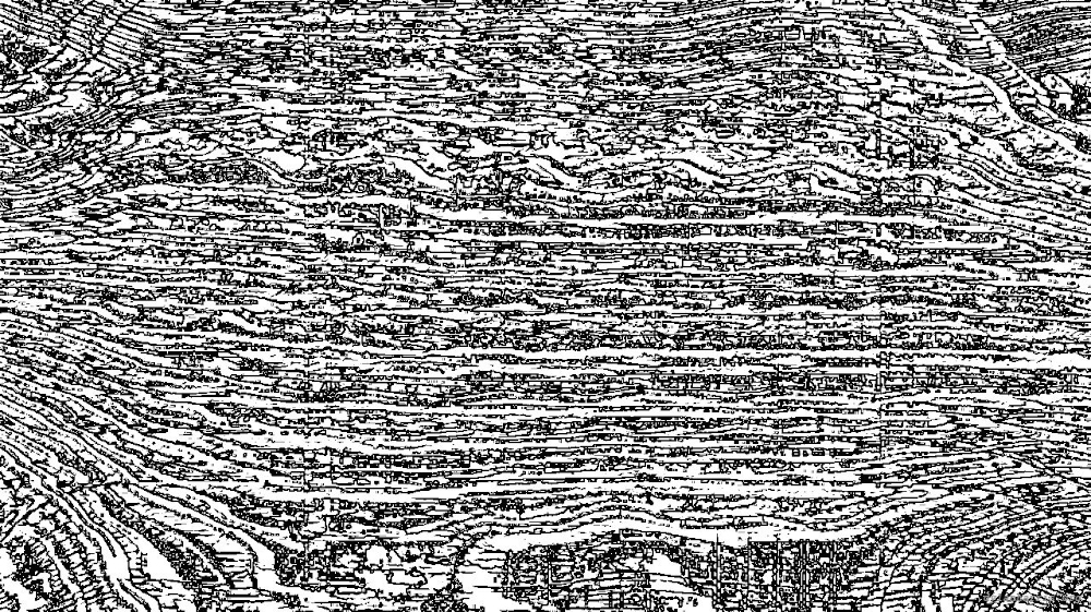 Image 'reflets — msg — processing effects 0 head abstraction 3 2'.