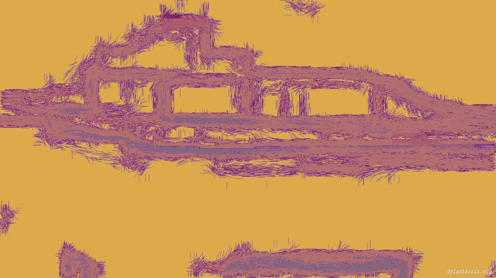 Image 'reflets — msg — processing effects 0 head abstraction 5 3'.