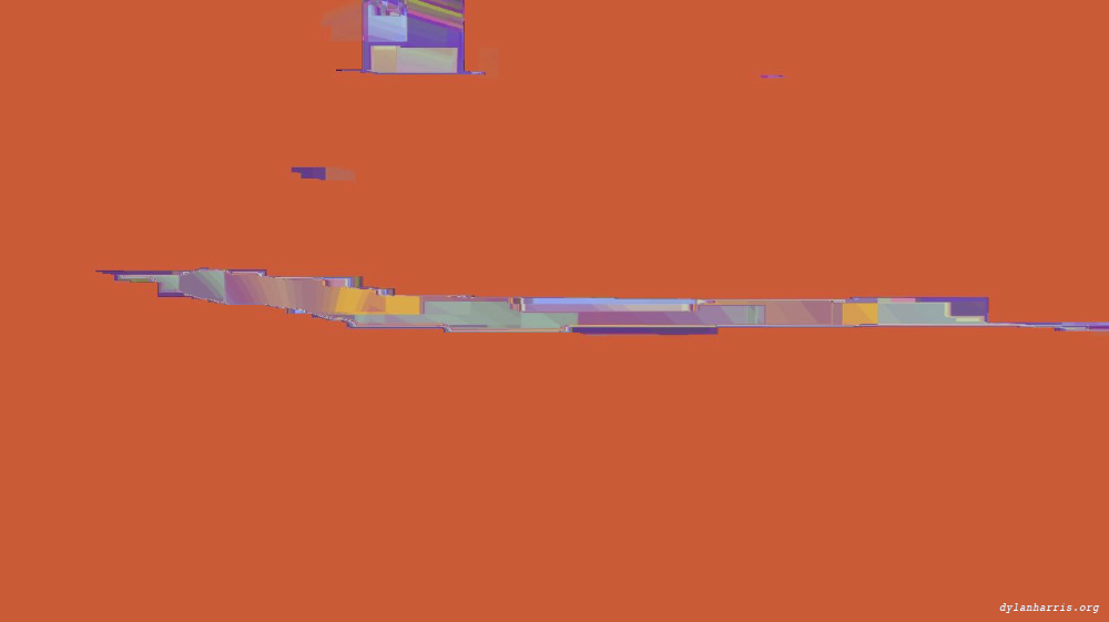 Image 'reflets — msg — processing effects 0 head abstraction 5 6'.