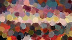 Third of 'reflets — paint synthesiser classic — 3.0 collection liquid cloners 2'.