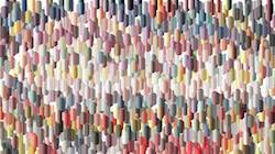 Second of 'reflets — paint synthesiser classic — 3.5 collection liquids 6'.