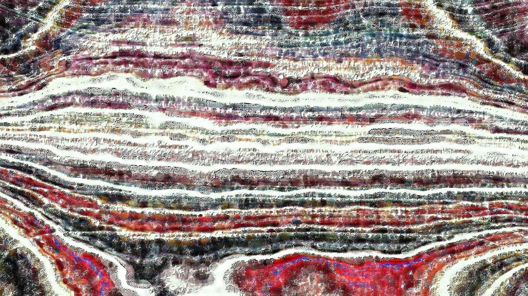 Image 'reflets — paint synthesiser classic — 3.0 collection litho 3'.