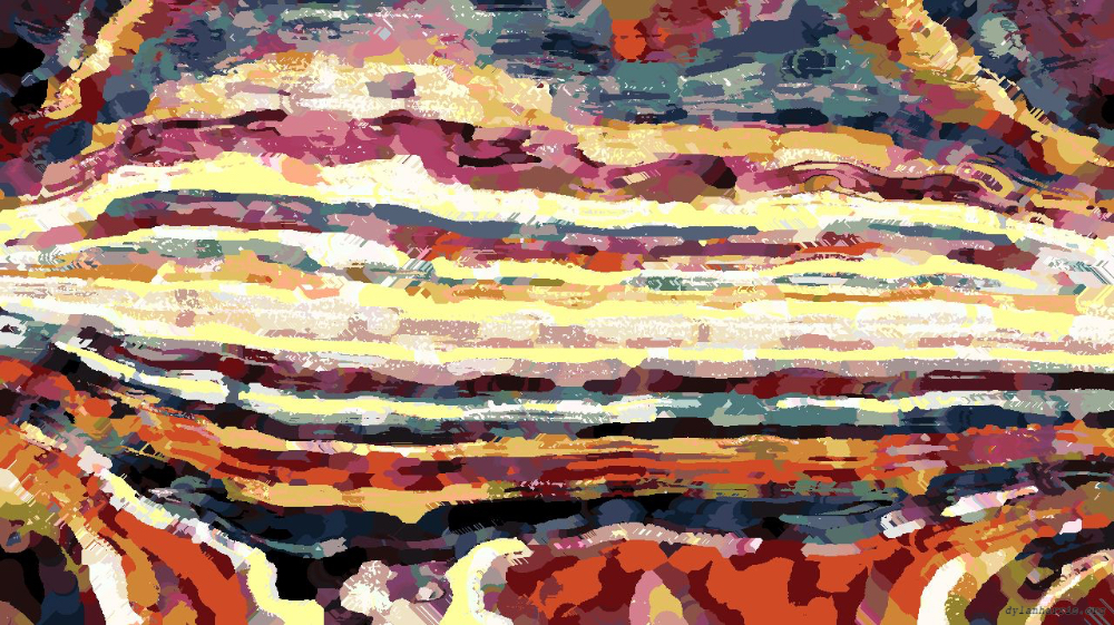 Image 'reflets — paint action sequence — litho ideas 3 6'.