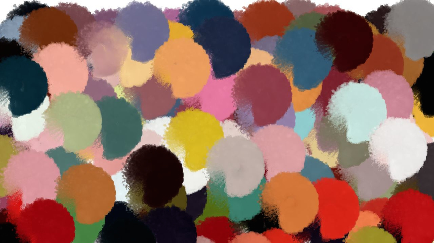 Image 'reflets — paint synthesiser classic — paint styles liquids spattering 5'.