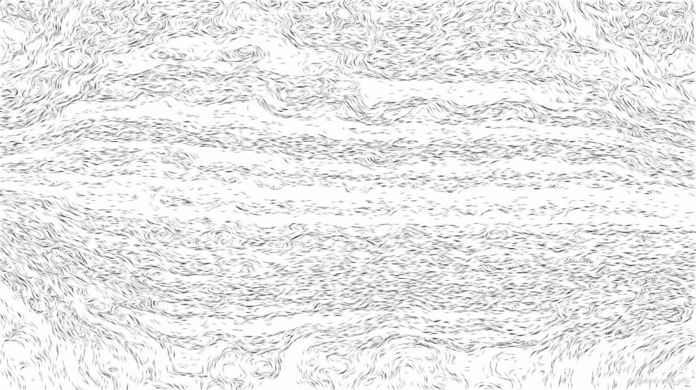 Image 'reflets — paint action sequence — mezzotint experiments 2 4'.