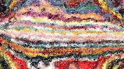 Second of 'reflets — paint synthesiser classic — 3.0 collection modulated texture strokes 2'.