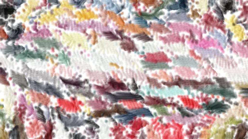 Image 'reflets — paint synthesiser classic — 3.5 collection multithreads 6'.