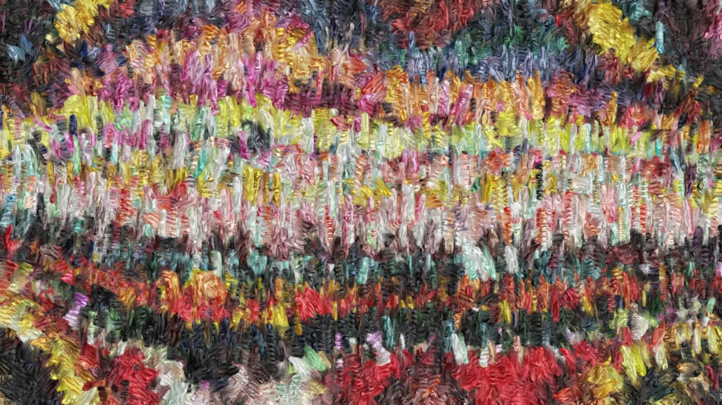 Image 'reflets — paint synthesiser classic — 4.0 collection oil paint strokes 1 5'.