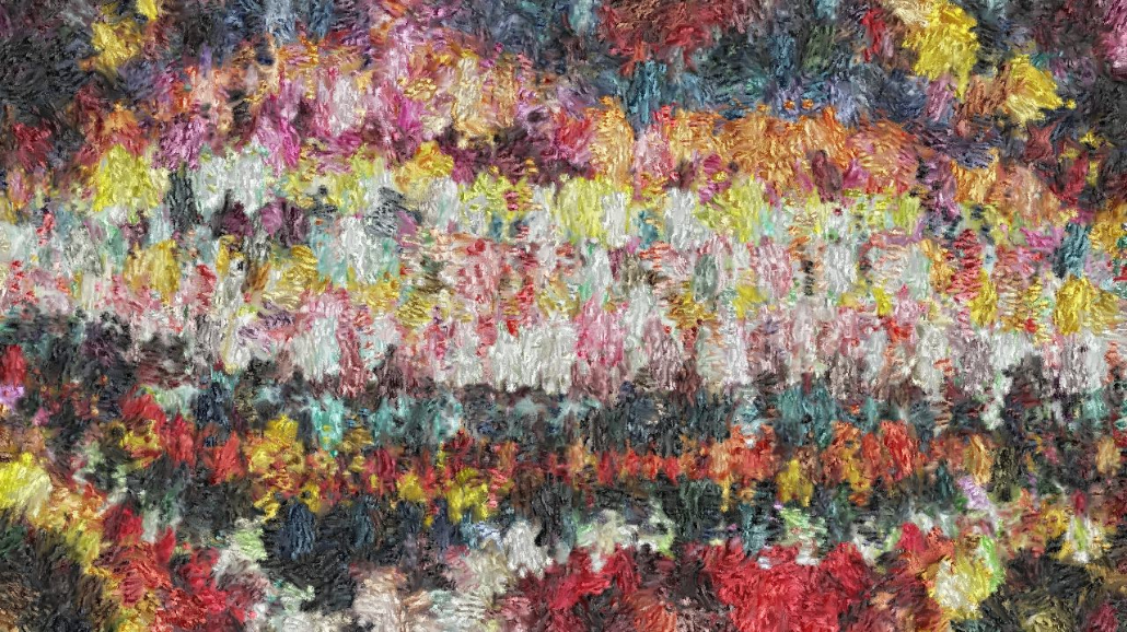 Image 'reflets — paint synthesiser classic — 4.0 collection oil paint strokes 1 7'.