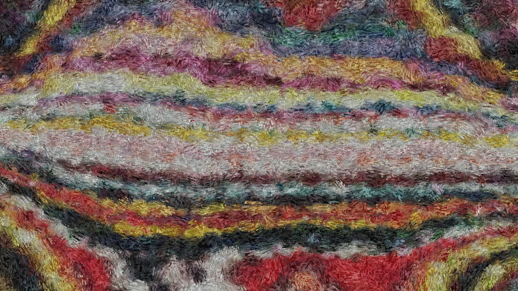 Image 'reflets — paint synthesiser classic — 4.0 collection oil paint strokes 2 3'.