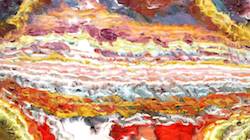 Seventh of 'reflets — paint synthesiser classic — 3.0 collection particles 2'.