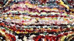 Fifth of 'reflets — paint synthesiser classic — 3.5 collection particles 2'.