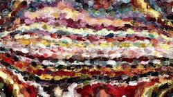 Sixth of 'reflets — paint synthesiser classic — 3.5 collection particles 2'.