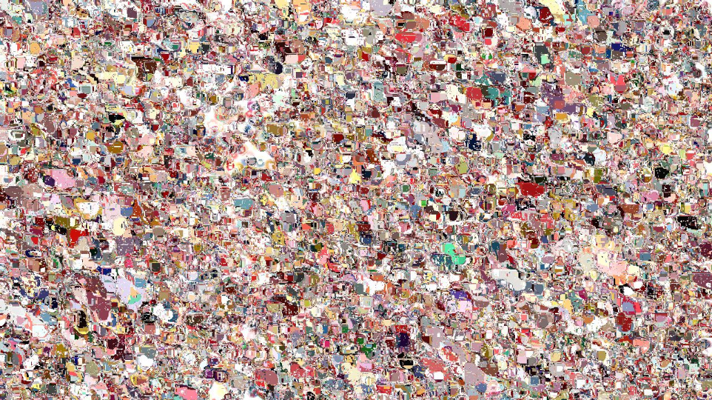 Image 'reflets — paint synthesiser classic — 3.5 collection particles 3 5'.