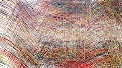 Eighth of 'reflets — paint synthesiser classic — 3.5 collection particles 3'.