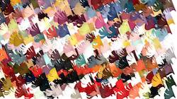 Second of 'reflets — paint synthesiser classic — 3.0 collection particles 3'.