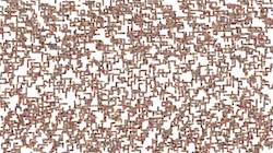 Sixth of 'reflets — paint synthesiser classic — 3.0 collection particles 4'.