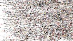 Fourth of 'reflets — paint synthesiser classic — 3.0 collection particles 6'.