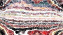 Seventh of 'reflets — paint synthesiser classic — 3.0 collection particulate 1'.