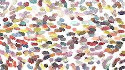 Fourth of 'reflets — paint synthesiser classic — 3.0 collection particulate 2'.