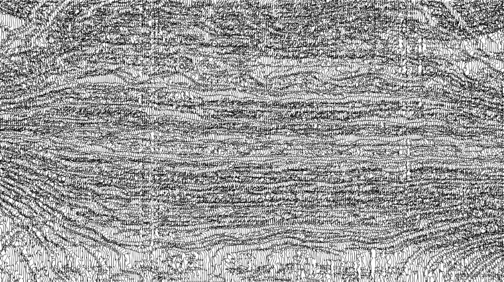 Image 'reflets — paint action sequence — pantograph etching 2 1'.