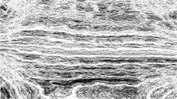 Sixth of 'reflets — paint synthesiser classic — 4.0 collection pencil sketch 2'.